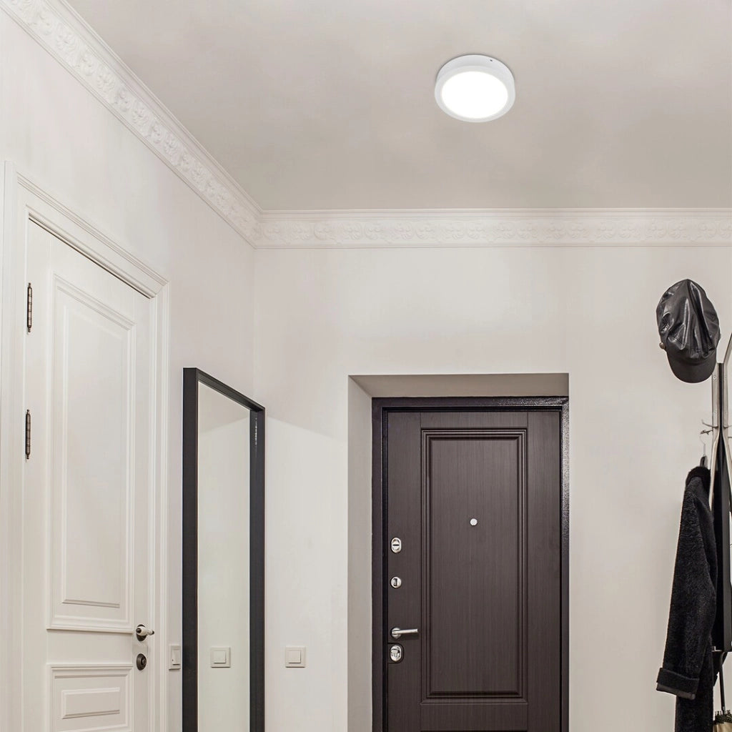 Plafoniera LED rotonda bianca Ø12cm 7W 4000K Rabalux