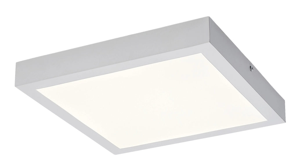 Plafoniera LED quadrata bianca 30cm 18W Rabalux Damek2