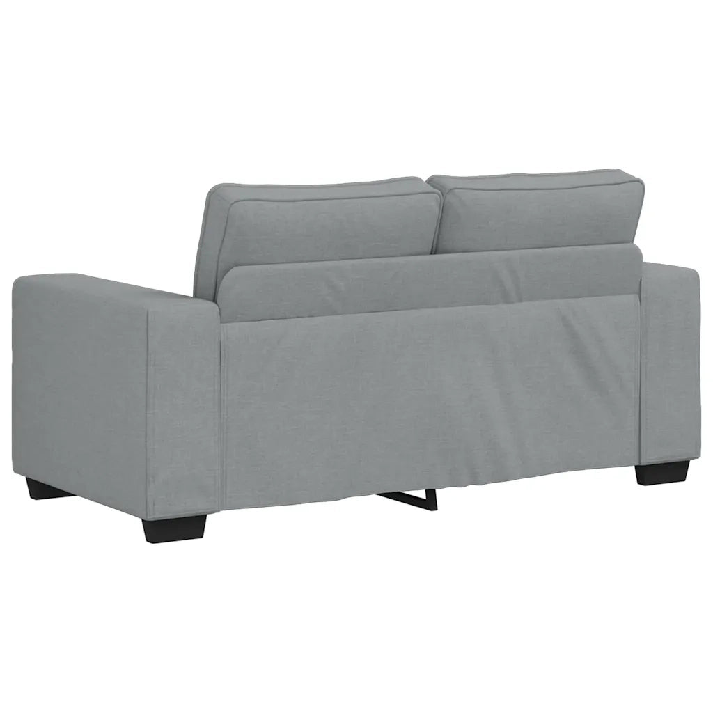 Divano a 2 Posti-Sofa 2 Posti Grigio Chiaro 120 cm in Tessuto 173860
