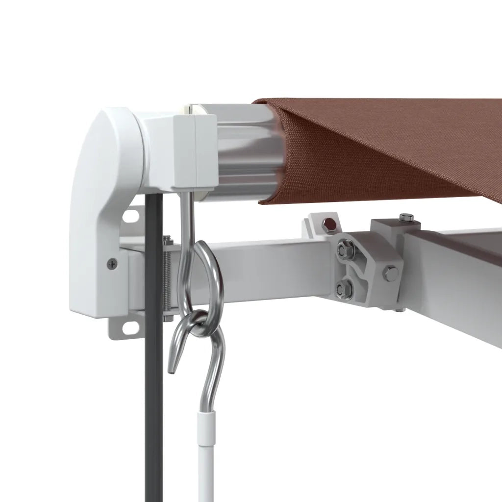 Tenda da Sole Retrattile Automatica Marrone 350x250 cm 3310205