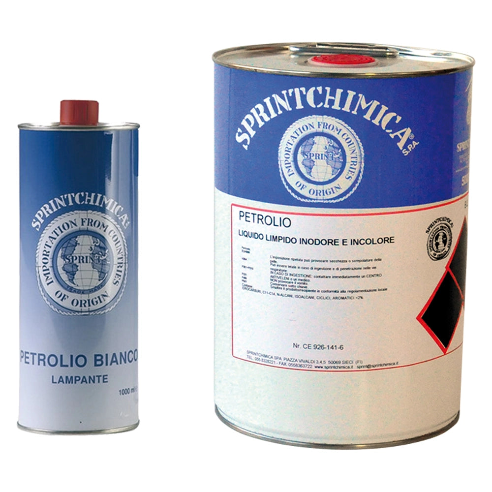 PETROLIO BIANCO Lt. 5 - in fusto- 4 pezzi  - SPRINTCHIMICA