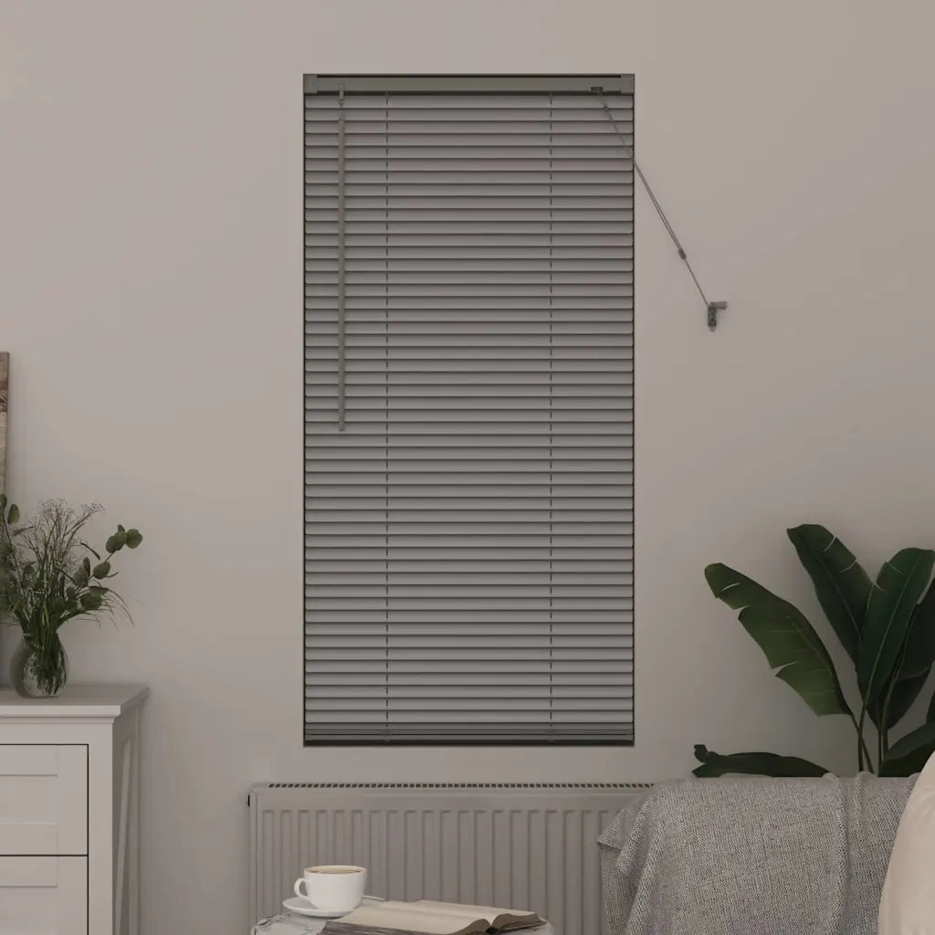 Tendaggi a Veneziana | Tenda a lamelle Argento 175 x 60 cm Alluminio