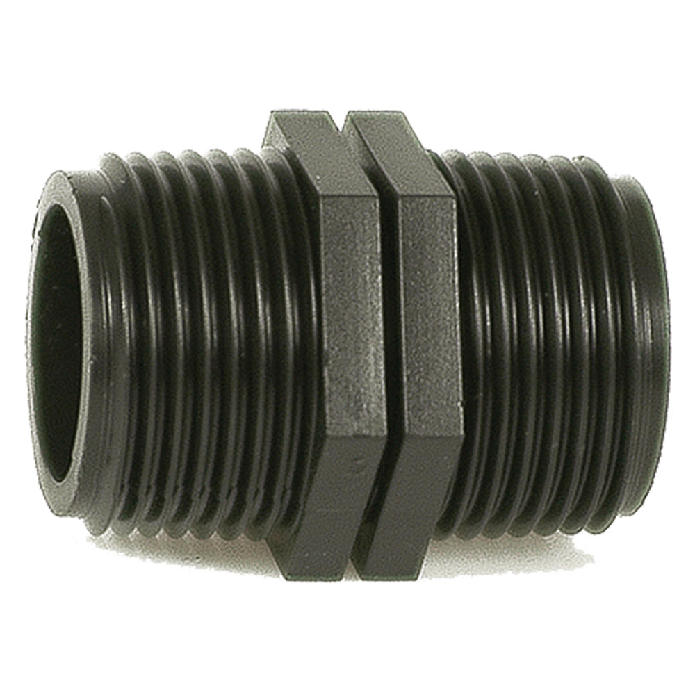 NIPPLO IN POLIPROPILENE PN10 3/4x 3/4 - pz 5  - Blister Koncreto