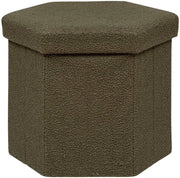Sedile pieghevole - Verde cachi, 40 x 38 cm