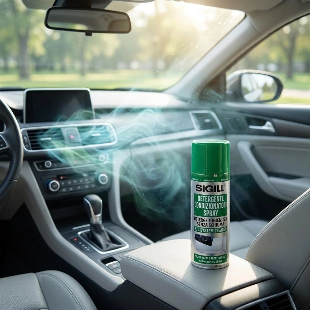 Sigill detergente condizionatori spray igienizzate elimina odori casa auto 400ml