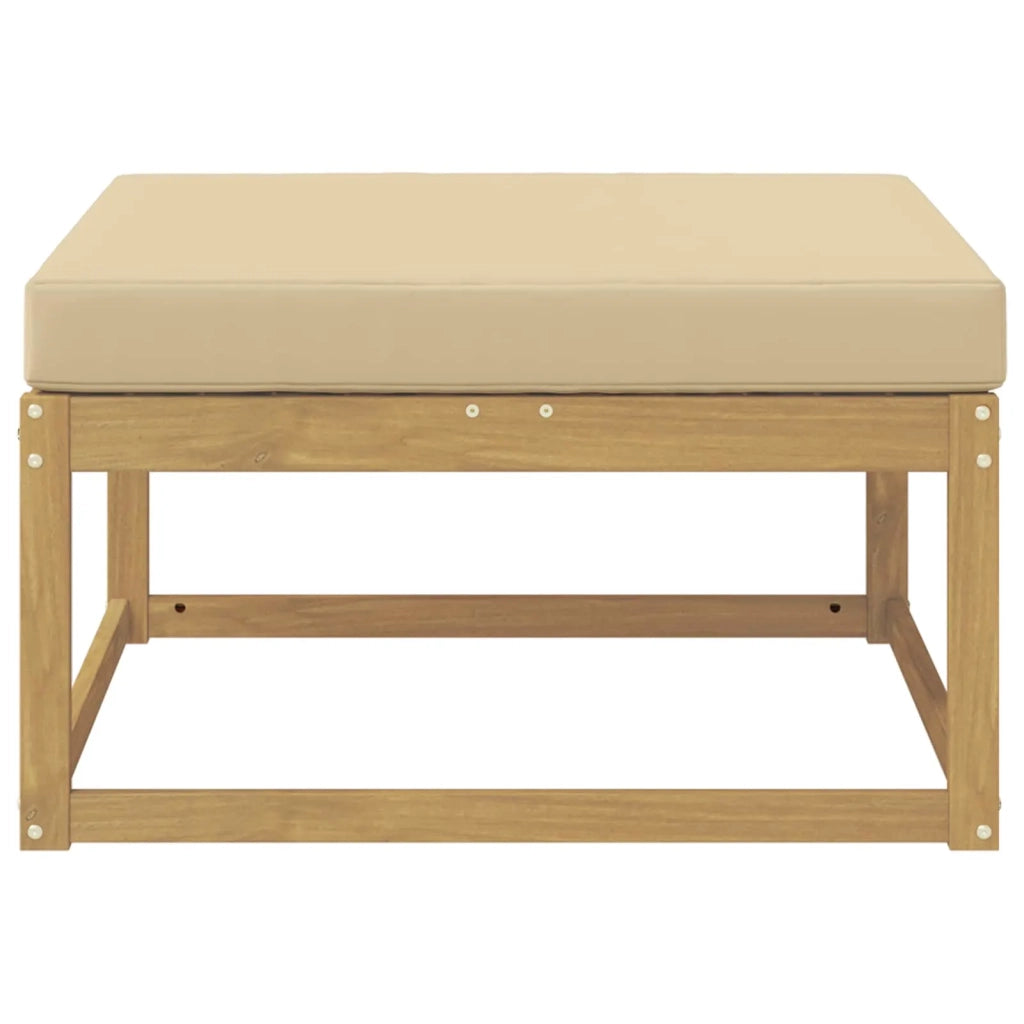 Poggiapiedi da Esterno Poliestere Bianco CFW6609717