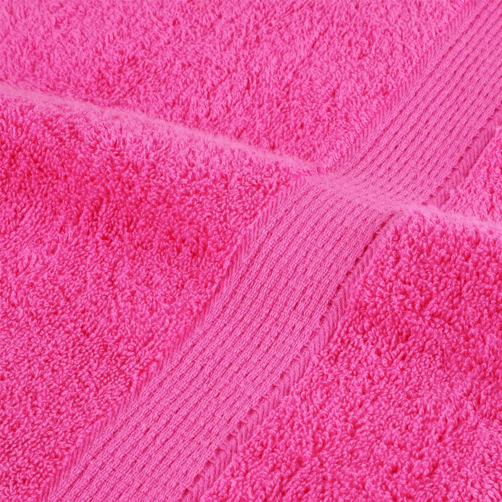Set ASciugamani SOLUND 12 pz Rosa 600 gsm 137586