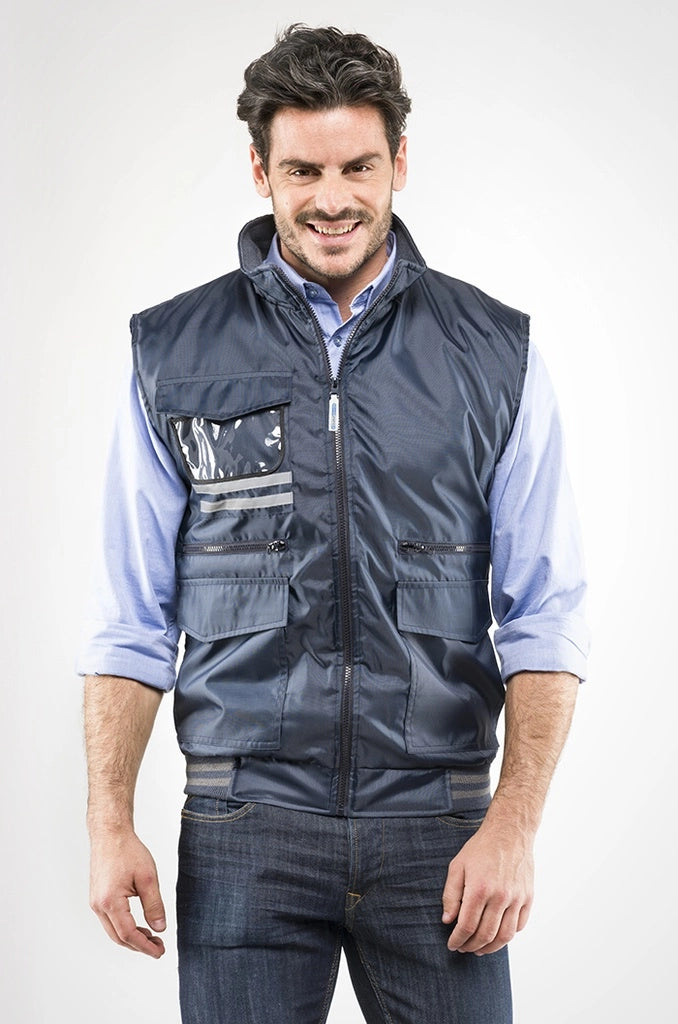 GILET IMBOTTITO 'MASTER SLOW' taglia XL - blu navy  - SOTTOZERO