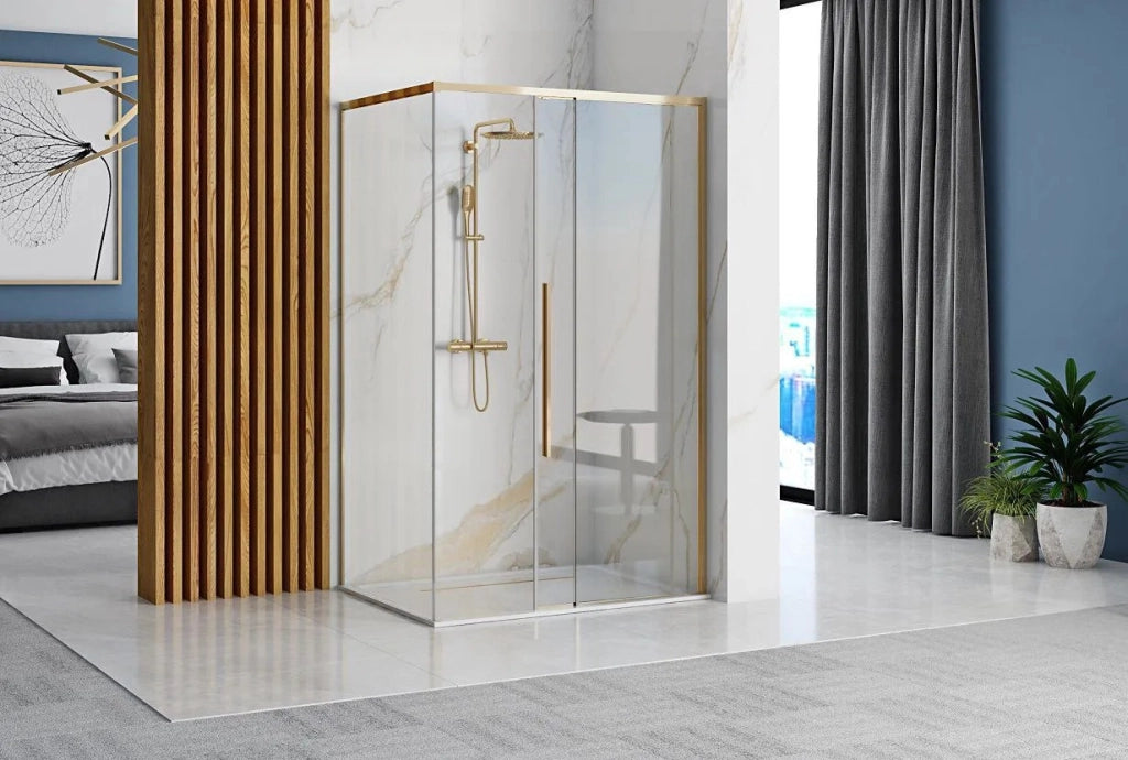 Cabina Doccia Solar Gold 90x90 con piatto doccia Savoy