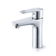Rubinetto lavabo basso bagno miscelatore monocomando cromato SOLARI