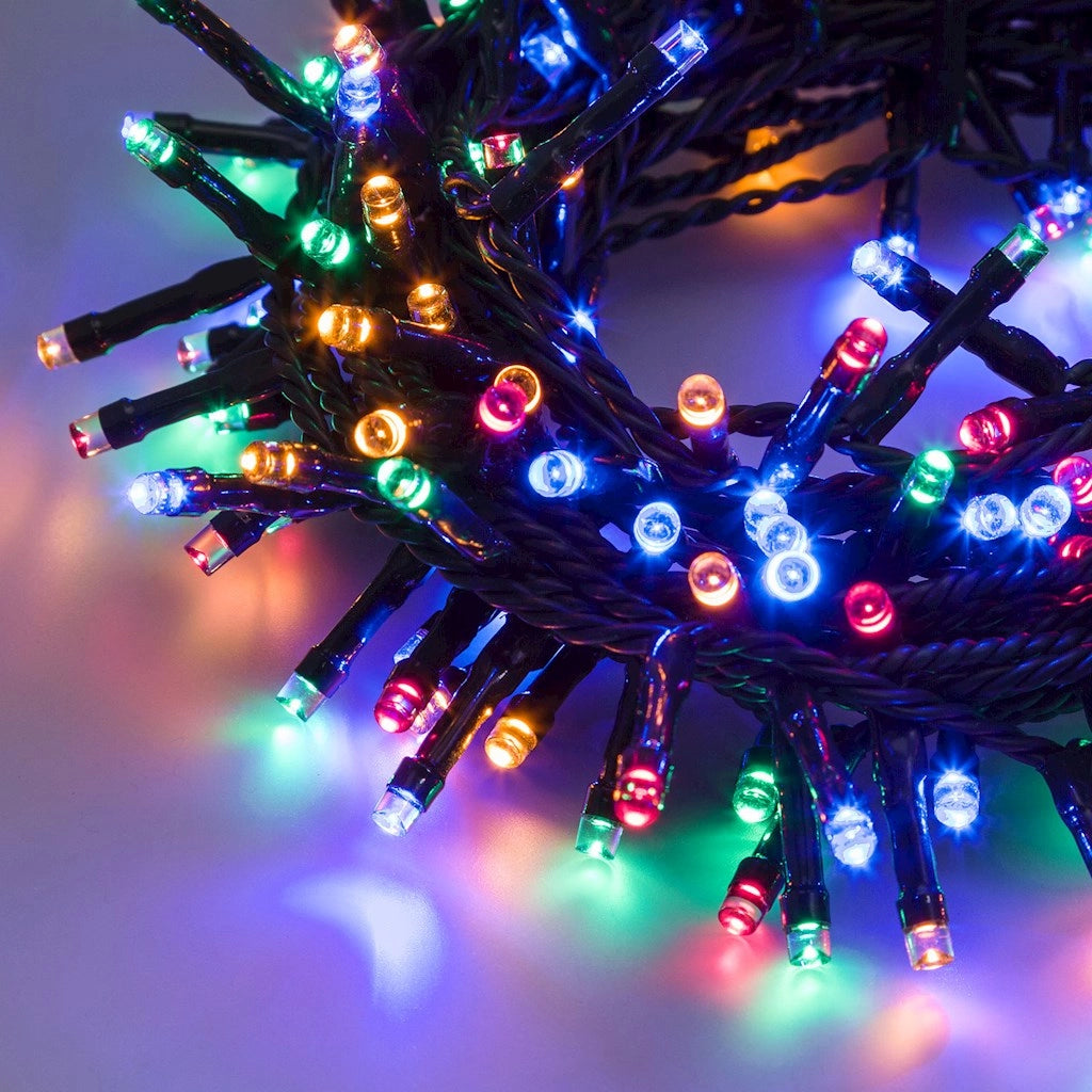 Catena lineare TLE 300 LED MULTICOLORE 2+12,5m