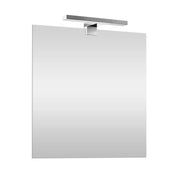 Specchio LED 60x80 cm reversibile con luce fredda