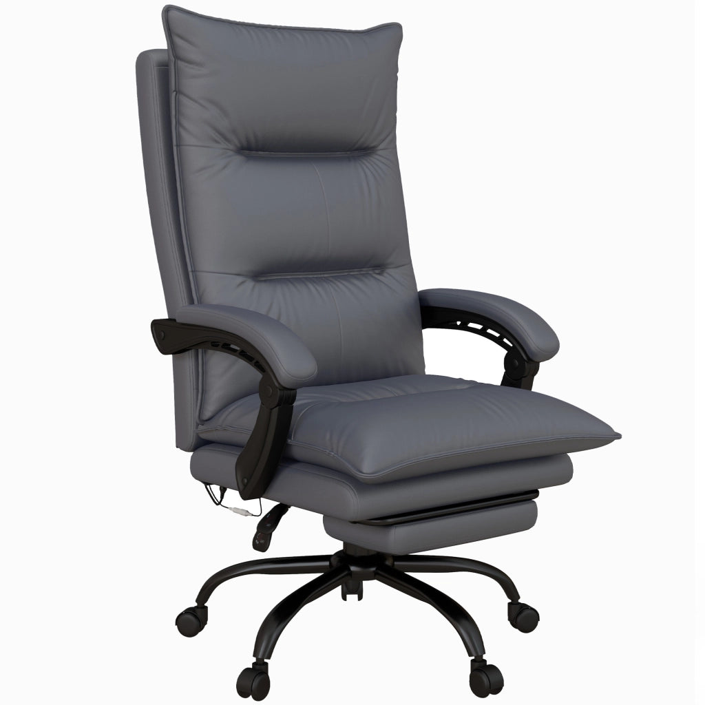 Sedia da ufficio con massaggio e riscaldamento ¨C Minimal ¨C Grigio scuro