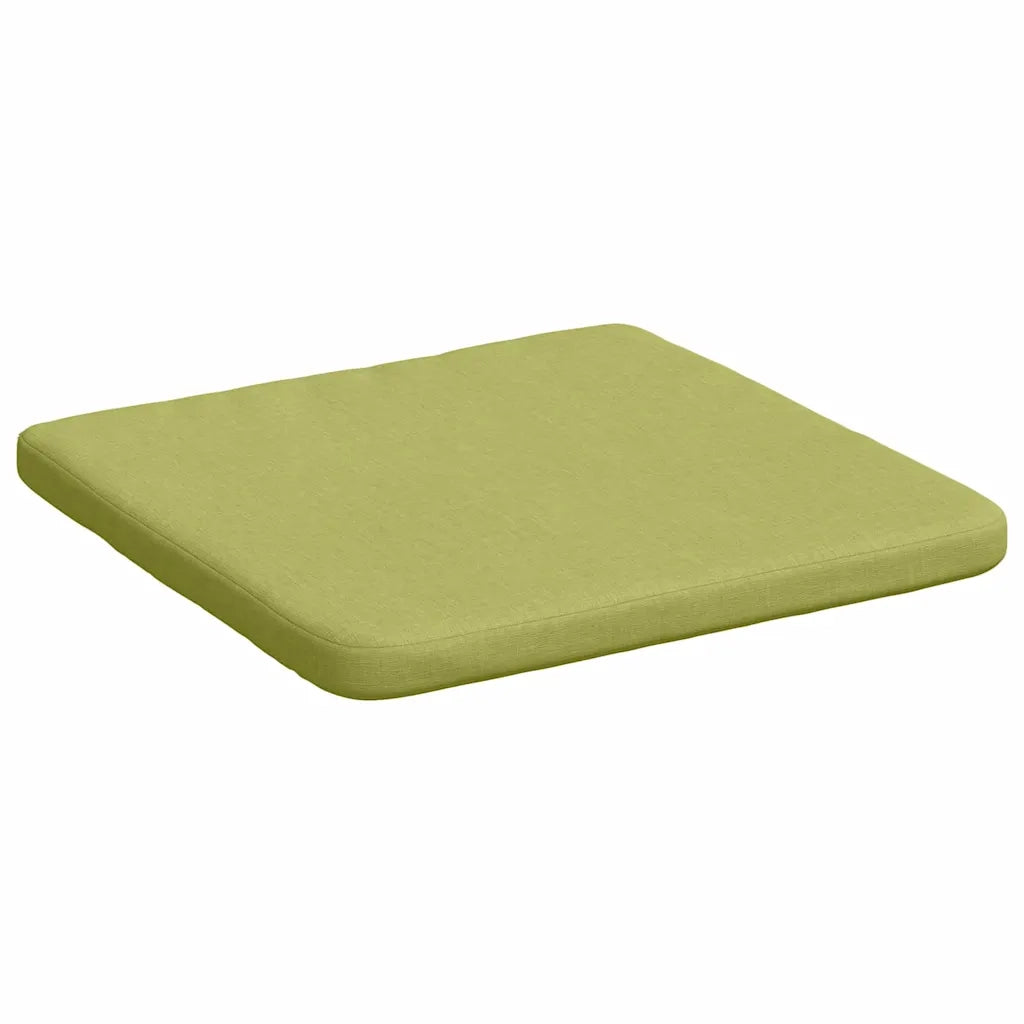 Cuscini per Seduta 4 pcs Verde chiaro 40 x 40 x 3 cm Tessuto 42015199