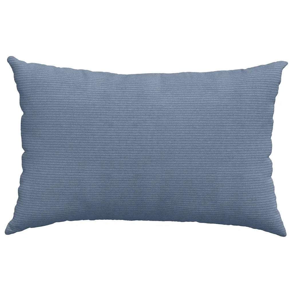 Cuscini da Divano 2 pcs Blu 60 x 40 cm Tessuto in Cords 42013691