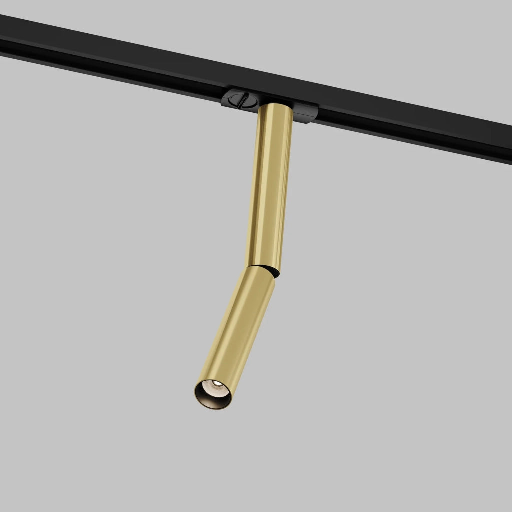 Maytoni Faretto Unity Focus Dual 1 luce LED integrato nero alluminio