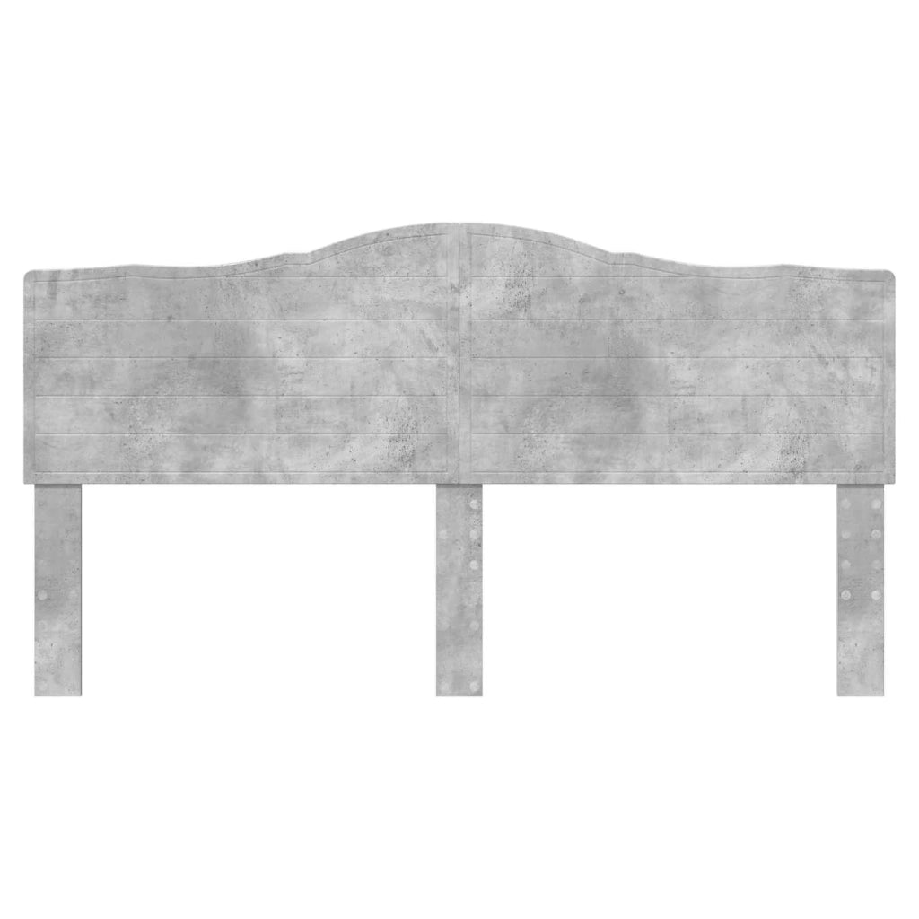 Testiera Grigio cemento Legno ingegnerizzato 887971