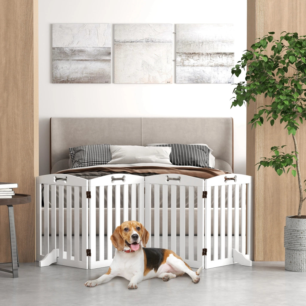 Barriera di Sicurezza per Cani ¨C Minimal ¨C Bianco 207.5 cm