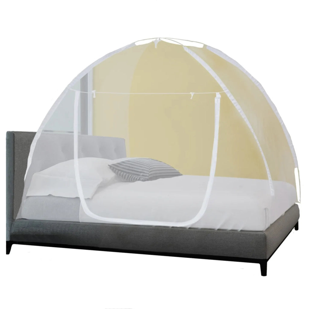 ProBache - Zanzariera a cupola pop-up di grandi dimensioni (195x180 cm), mobile, per letto