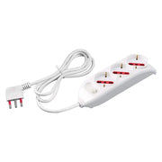 1pz multipresa con interruttore serie 'emilia' 6 posti cod:ferx.8091564nlm
