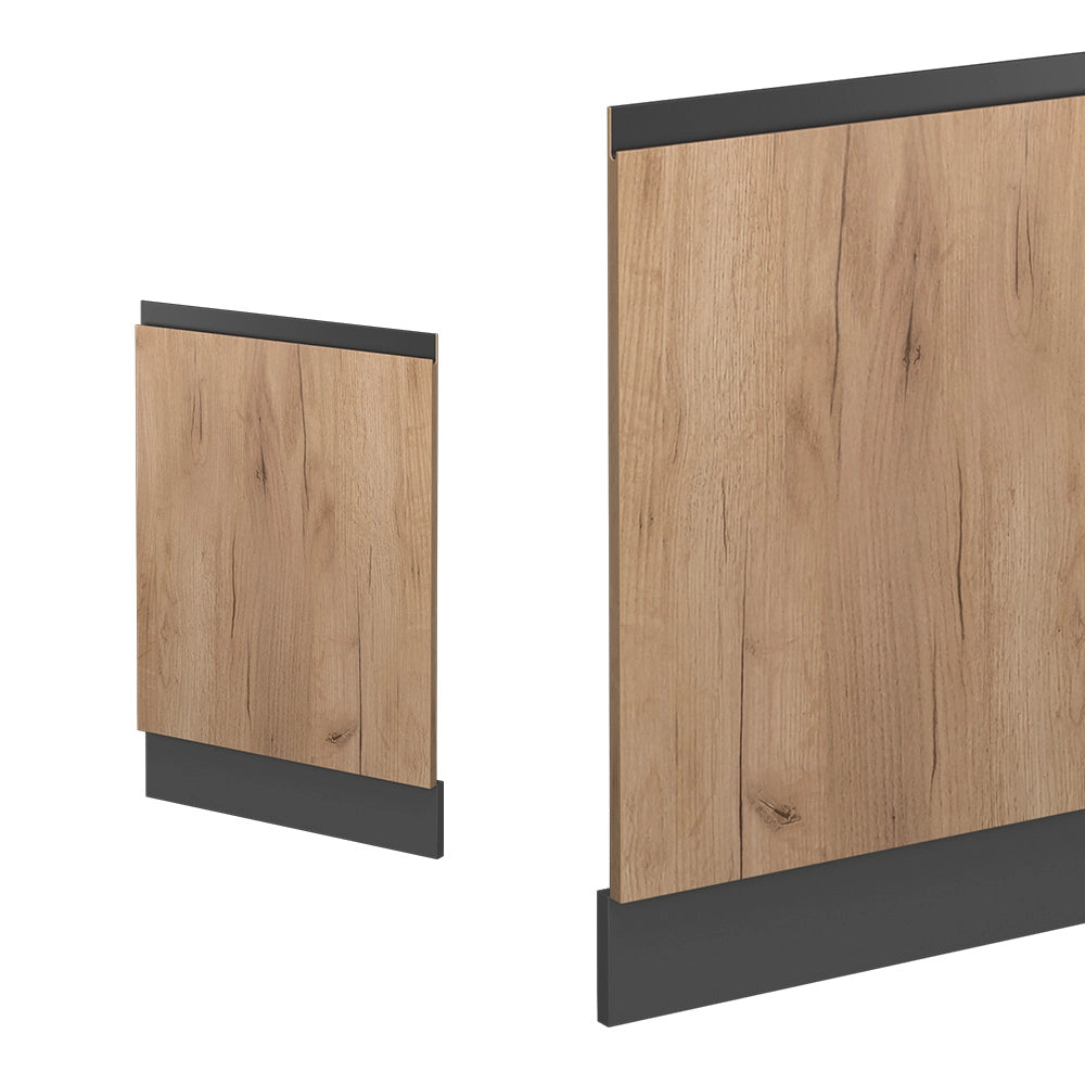 Vicco Pannello frontale Quercia dorata 44.6 cm Forma a J, senza piano di lavoro