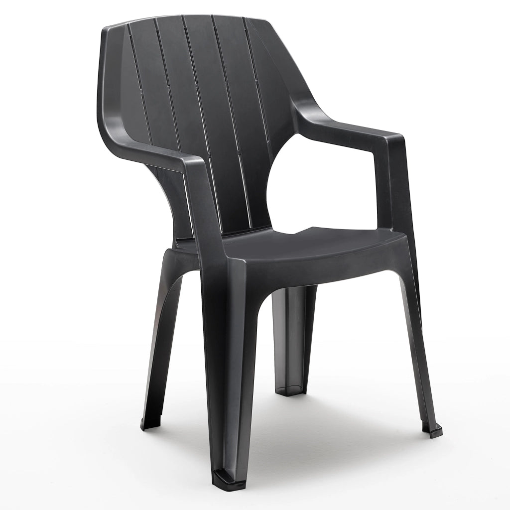 POLTRONA RESINA ALTA ANTRACITE- 1,0 pz