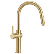 Rubinetto Da Cucina Rea Fresh High Brush Gold