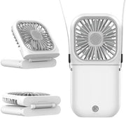 Ventilatore portatile, ventilatore da tavolo, raffreddamento dell'aria, batteria ricaricabile da 3000 mAh
