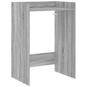 Mobiletto per lavatrice Grigio Sonoma 67,5 x 48 x 97 cm CFW4341645