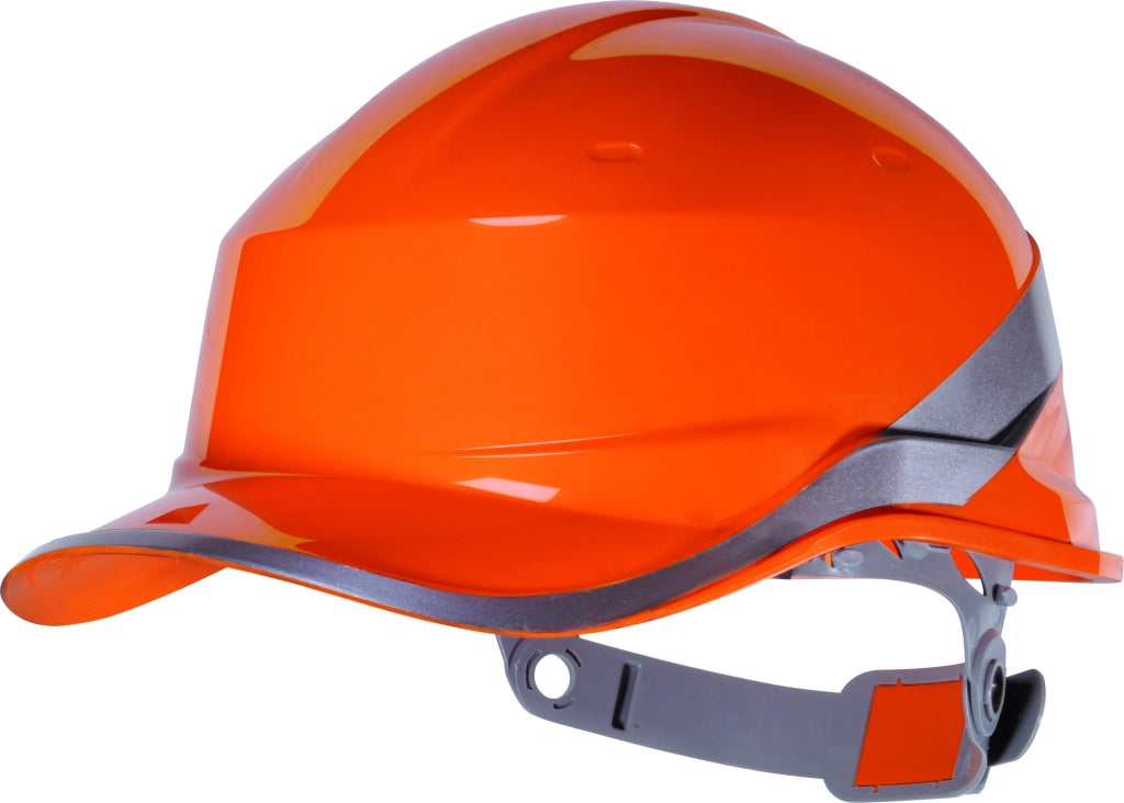 Deltaplus ELMETTO DI PROTEZIONE BASEBALL Col. Arancio fluo