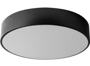 Lampada Plafoniere 50cm Rotonda Nero Da Soffitto APP644-5C
