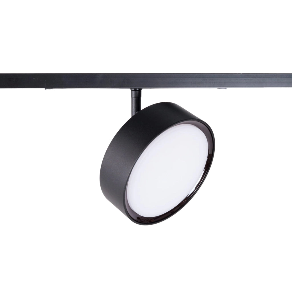 Faretto binario LED 12W nero tondo 2700-5000K Zigbee