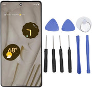 Pannello di schermo con display AMOLED - Riparazione con touchscreen - Set di riparazione - Alta sensibilità al tocco - Rilevamento impronte digitali - Risoluzione 2400 x 1080 pixel - Schermo per smartphone