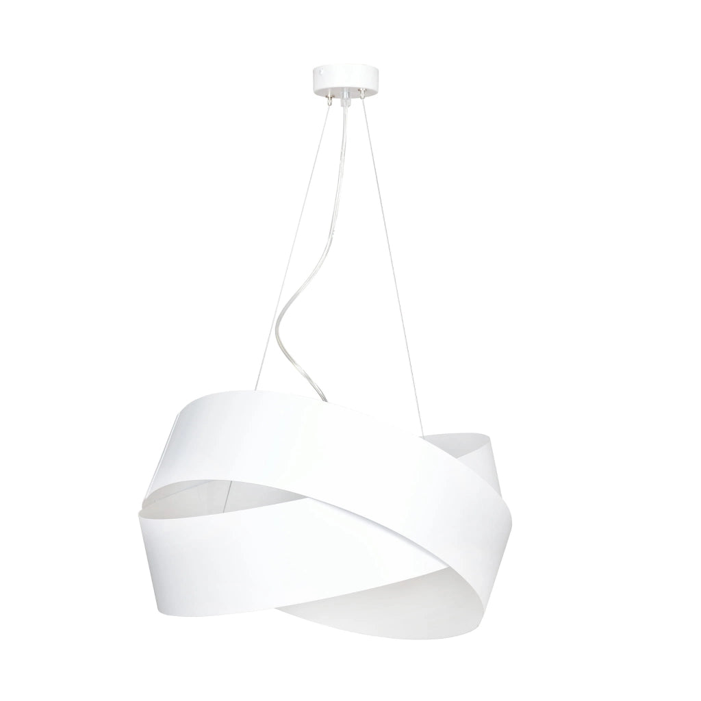 Lampada a sospensione Emibig Vieno bianca Ø50 2xE27