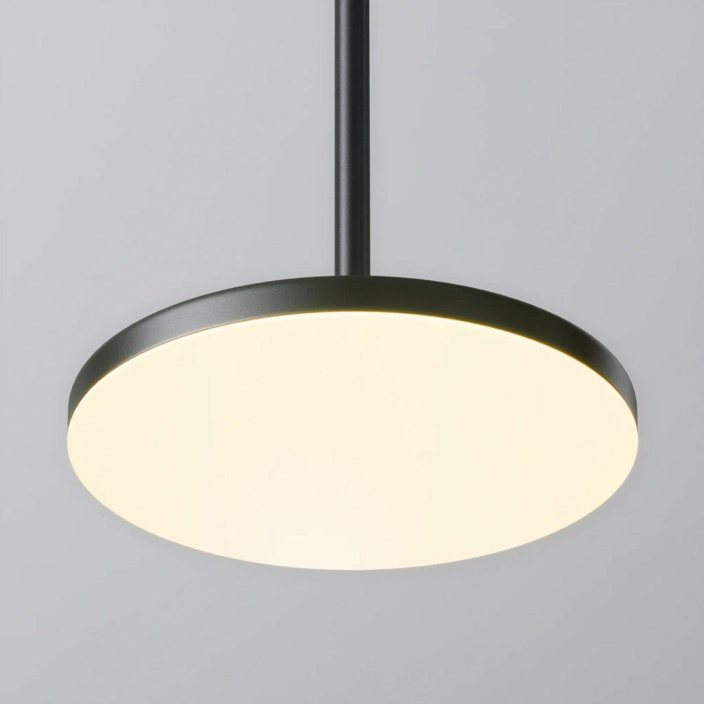 Maytoni Sospensione Moderna Plato 1 luce LED integrato nero alluminio