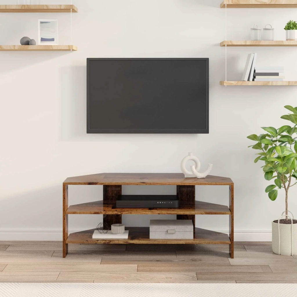 MobileTVAngolare Legno vecchio 102x40,5x45cm Legno multistrato 889773