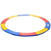 Copertura per Trampolino Elastico Rosso Giallo e Blu Ø244 cm