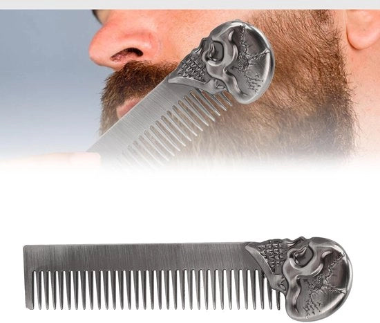 Strumento per lo stile dei capelli - Design Doodskop - Kam zaccato - Antistatico - Portatile - Tecnica di pettinatura - Qualità professionale - Kam a spazzola