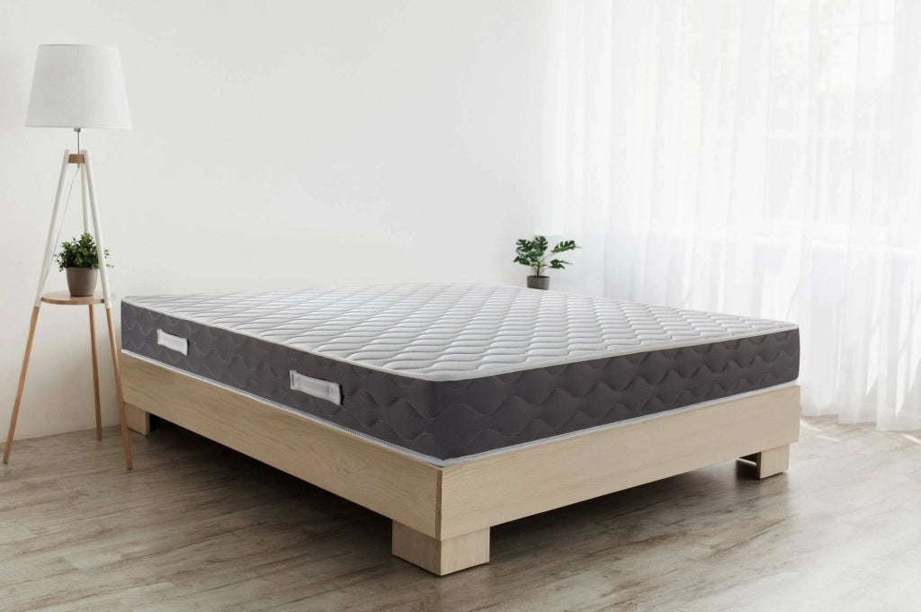 Materasso matrimoniale South, Materasso Memory Foam, Materasso ergonomico, Materasso a molle insacchettate, 100% Made in Italy, 160x200xh28 cm