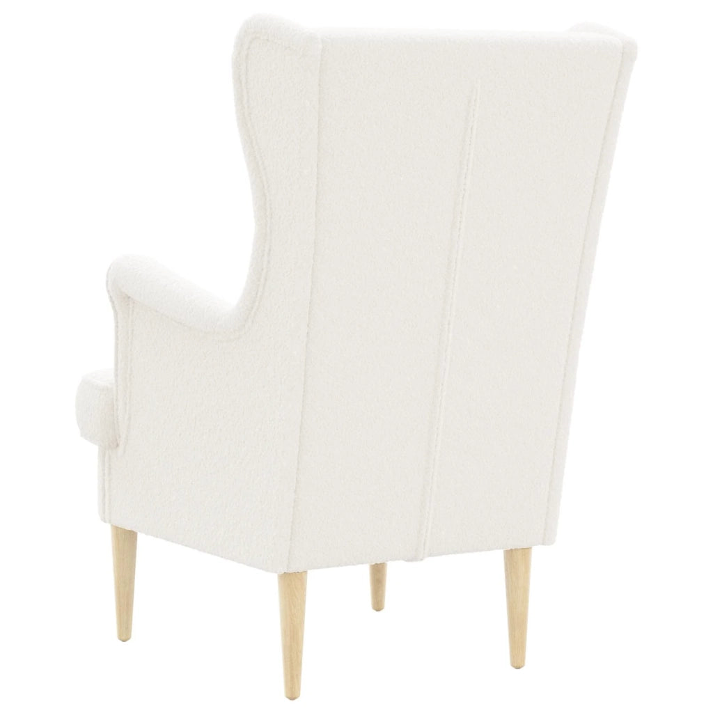 Poltrona | Sedia Relax Crema Boucl¨¦