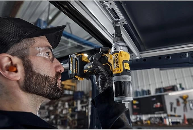 Rivettatrice a batteria DeWalt DCF414NT 18V XR brushless 6,4 mm 20 kN