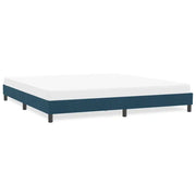 Giroletto senza Materasso Blu Scuro 180x220 cm in Velluto 4101419