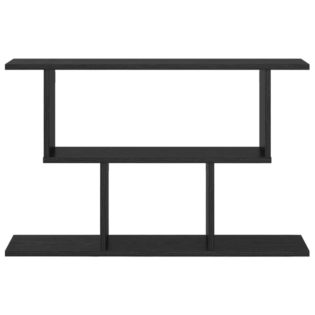 Scaffale da parete Rovere Nero 80 x 15 x 50,5 cm 8012285