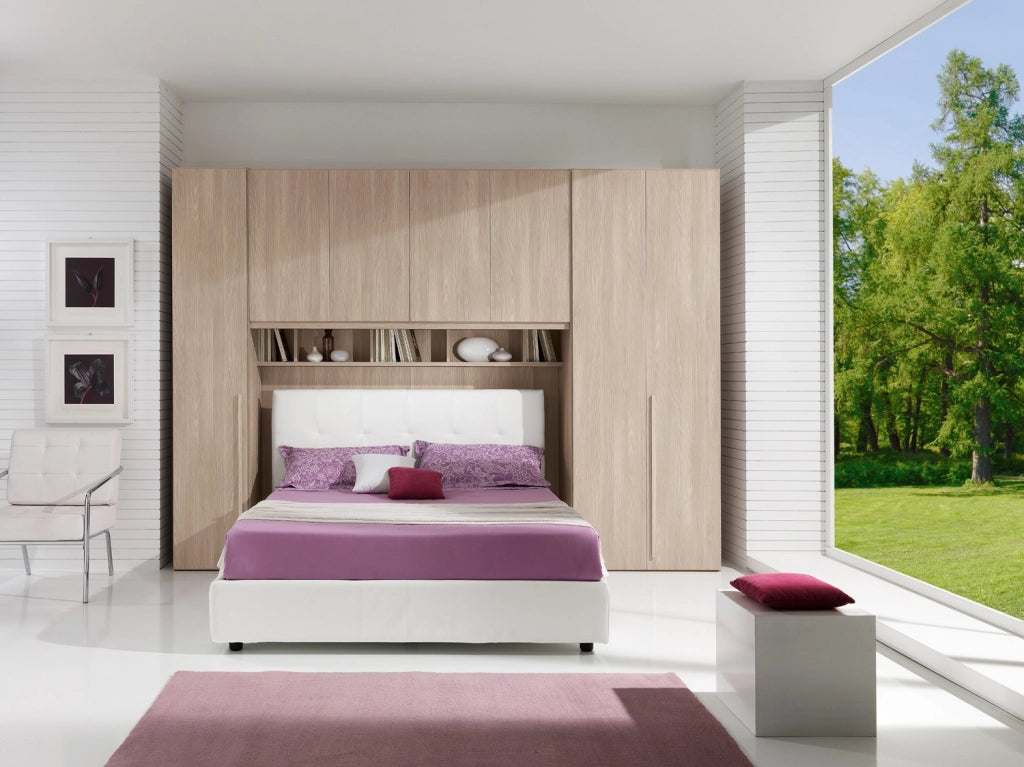 Armadio a ponte Margi 334x54x245,3 cm colore kiri