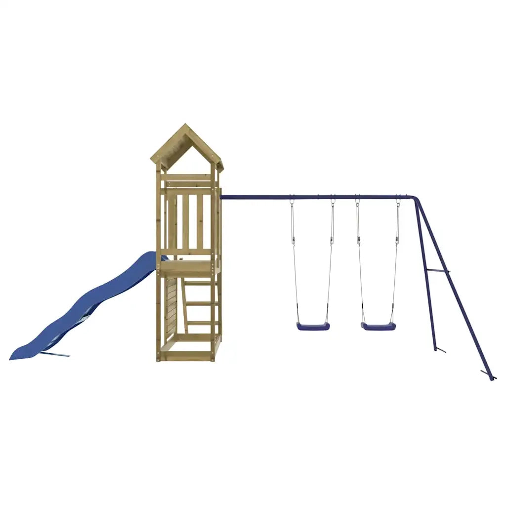 Set da Gioco da Esterno in Legno di Pino Impregnato 3155896