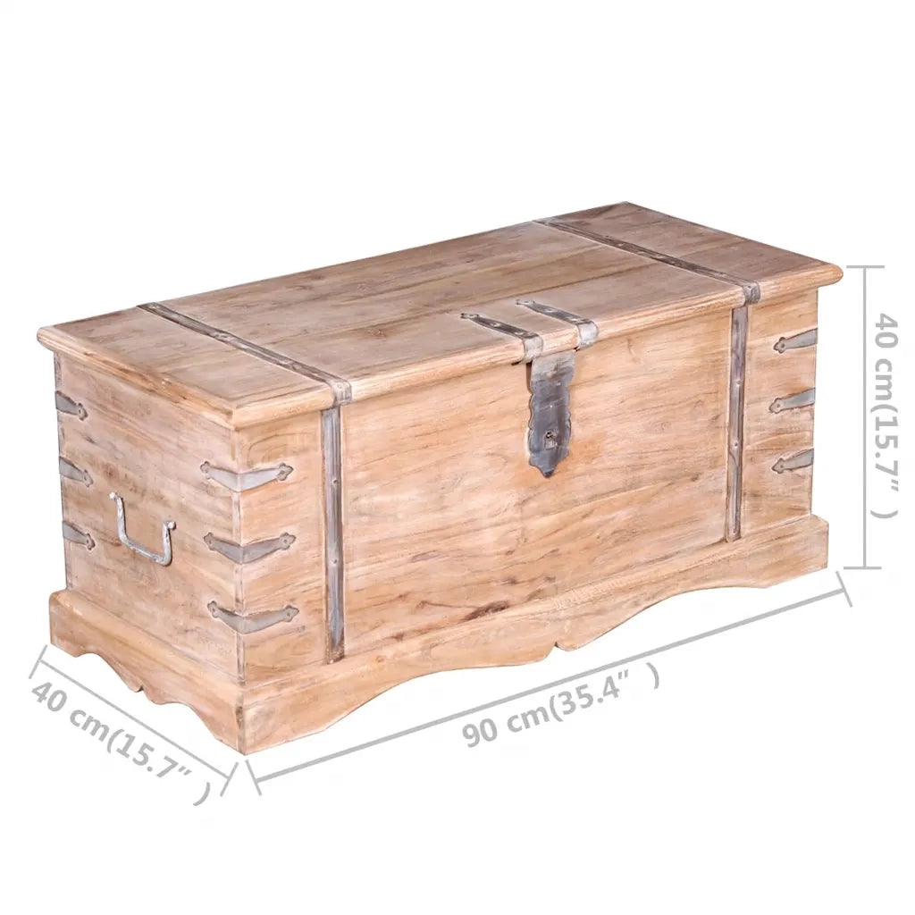 Cassapanca in Legno Acacia CFW1150094