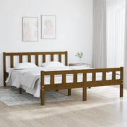 Giroletto senza Materasso Ambrato in Legno di Pino 120x200 cm 810677