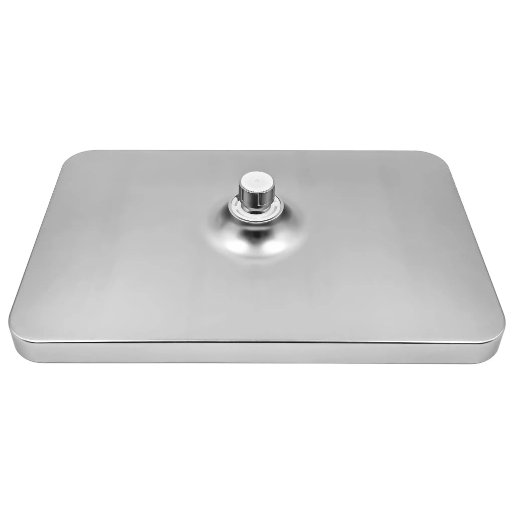 Soffione Doccia Rettangolare Rea Js-032 Brushed Nickel