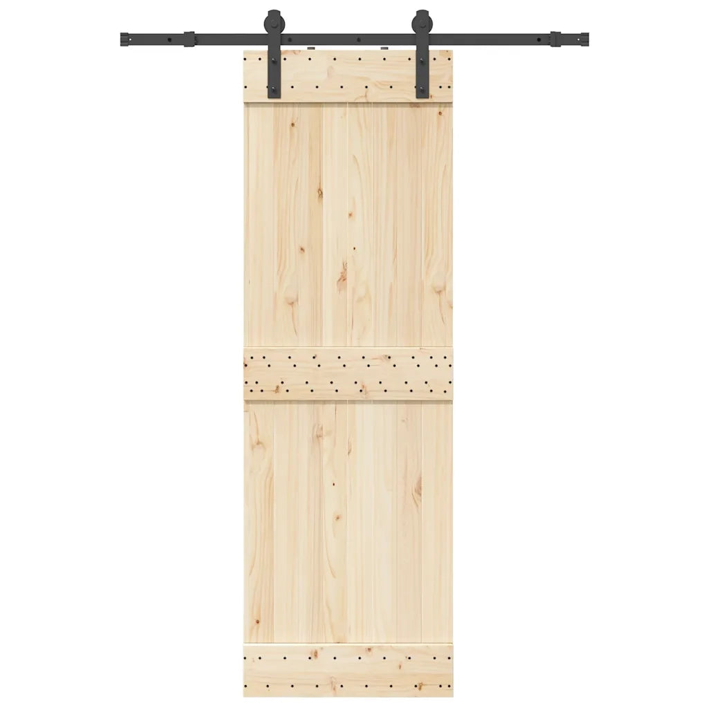 Kit di Binari per Porte Scorrevoli 152 cm Acciaio Nero CFW2930267