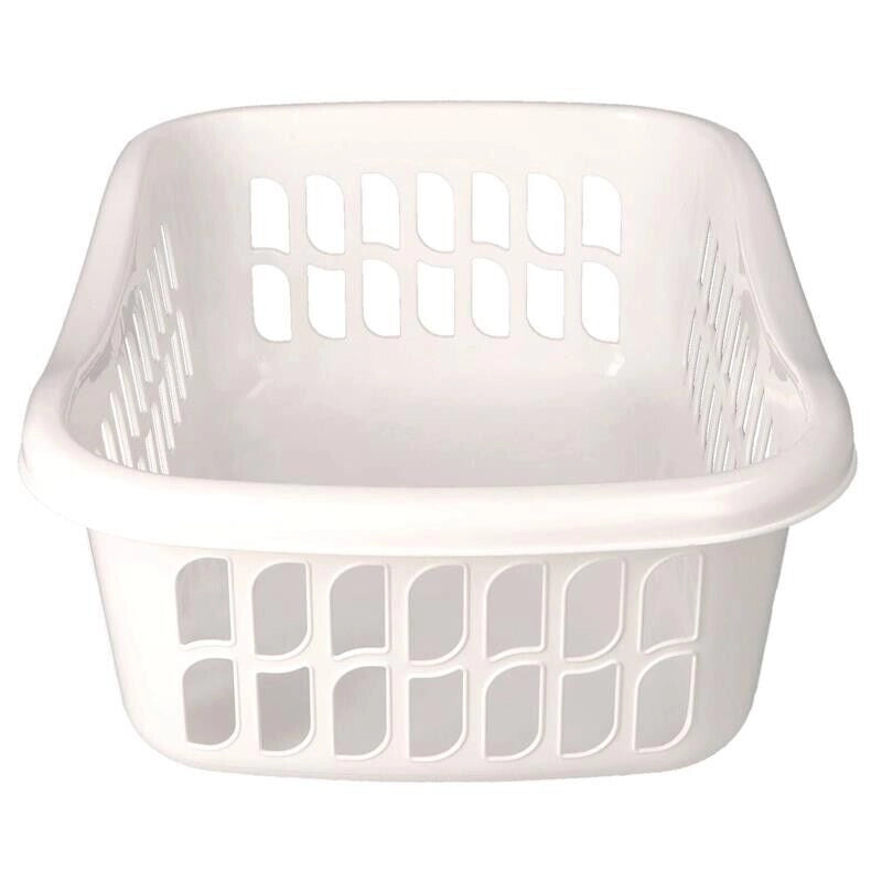 CESTINO BRIO MEDIO MULTIUSO 29X21X10 CM BIANCO PORTABIANCHERIA PORTAOGGETTI